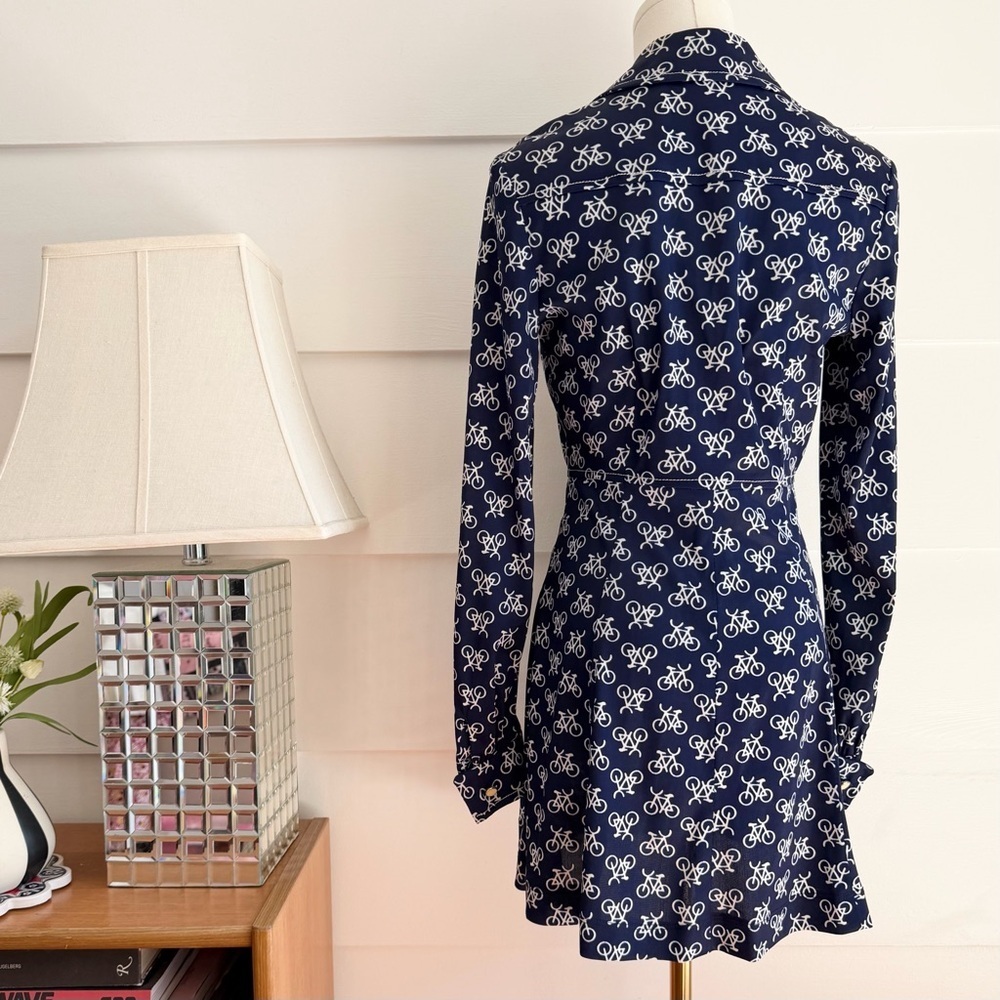 Vintage Bicycle Print Mini Dress by Apropos XS - Picture 5 of 9